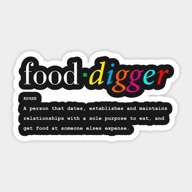 Food Digger Sticker by Bubblin Brand